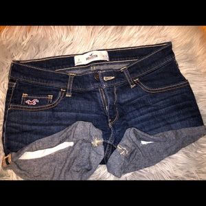 hollister jean shorts